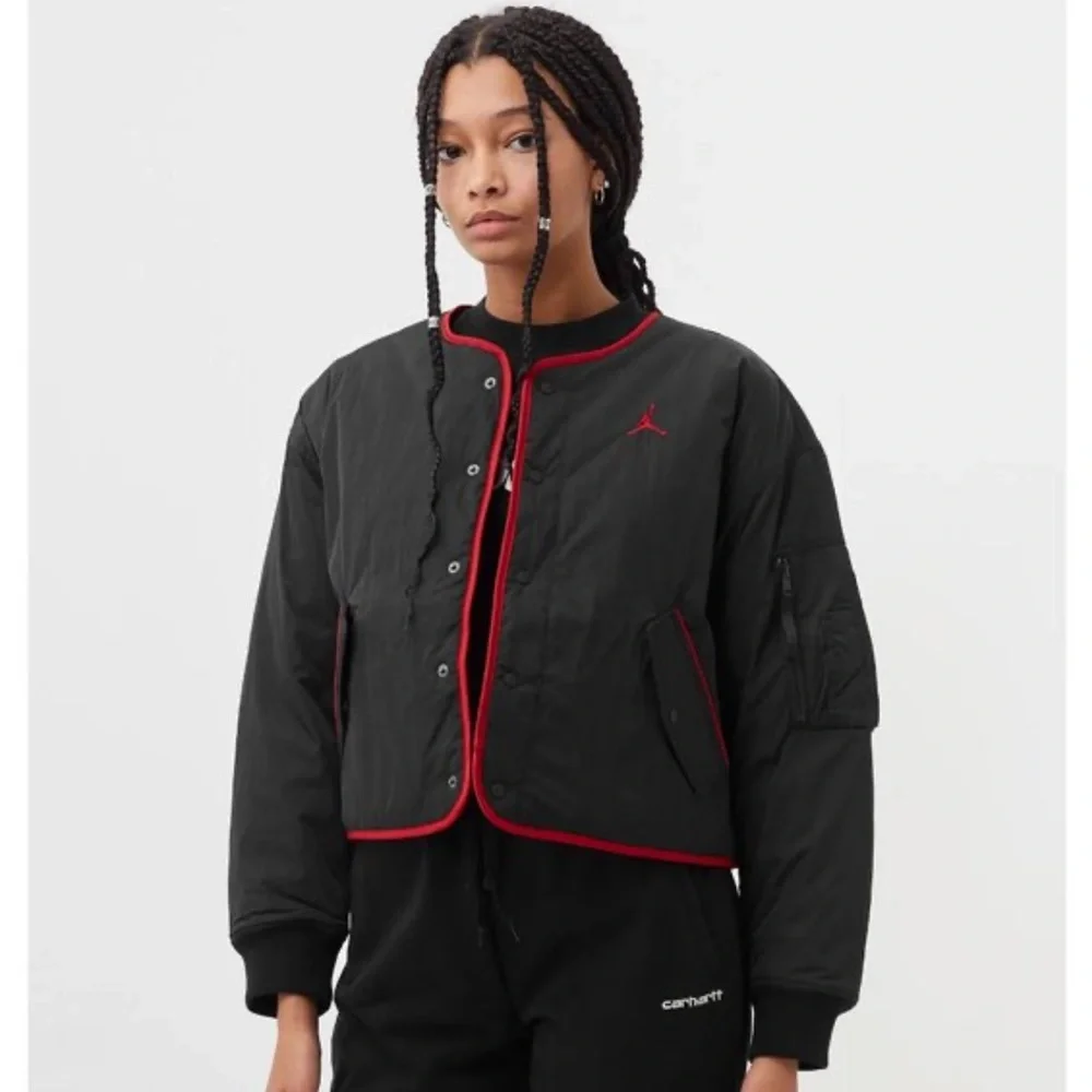 Nike Air Jordan Flight Cropped Bomber Reversible Jacket